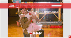 Desktop Screenshot of lilly.fr